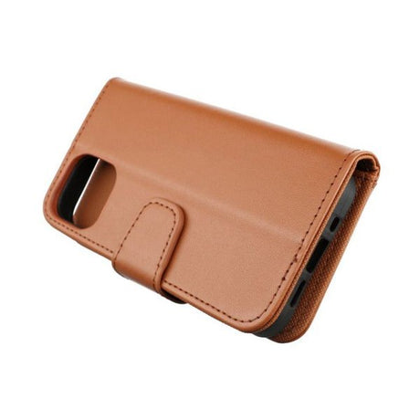 Rvelon iPhone 13 Kotelo Ulostaitettava Korttitasku Ruskea
