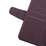 Rvelon iPhone 13 Kotelo Taitettava Korttipaikka Violetti