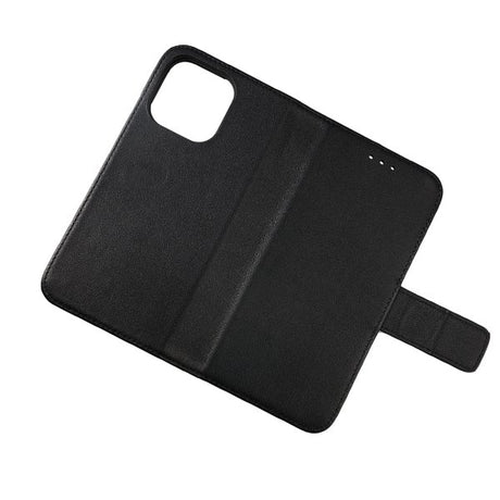 Rvelon iPhone 13 Kotelo Aito Nahka Korttipaikka Musta