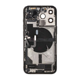 iPhone 13 Pro -takakansi täydellisellä kehyksellä – Musta
