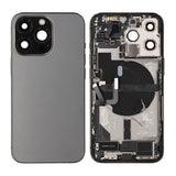 iPhone 13 Pro -takakansi täydellisellä kehyksellä – Musta