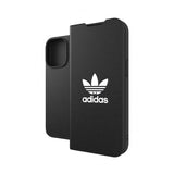 Adidas iPhone 13 Pro Kotelo Kirjanmallinen Kotelo Musta