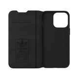 Adidas iPhone 13 Pro Kotelo Kirjanmallinen Kotelo Musta
