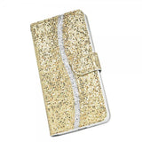 iPhone 13 Pro Kuoret Glitter Stripe Kulta