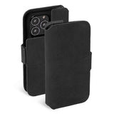 Krusell iPhone 13 Pro Fodral Leather PhoneWallet Musta