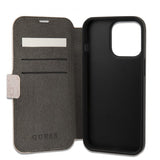 Guess iPhone 13 Pro Suojakuori Metal Logo Ruusu