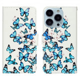 iPhone 13 Pro Kotelo Aihe Siniset Perhoset