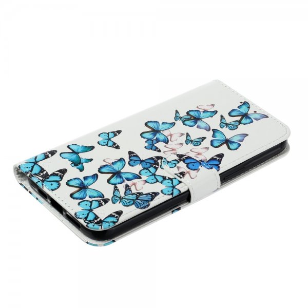 iPhone 13 Pro Kotelo Aihe Siniset Perhoset