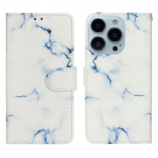 iPhone 13 Pro Kuoret Valkoinen Marmori -kuvio