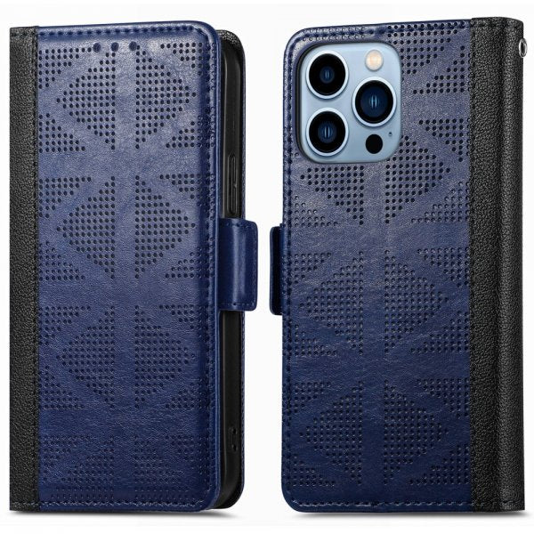 iPhone 13 Pro Perforoitu Sininen Kotelo