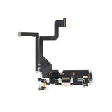 iPhone 13 Pro -latausliitännän joustokaapeli – Valkoinen