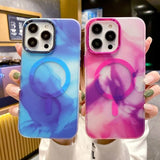 iPhone 13 Pro Kuoret Kuvio Abstrakti Pinkki