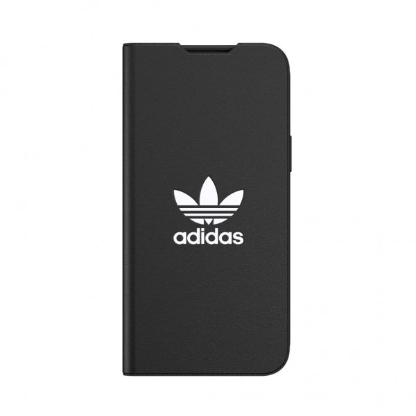 Adidas iPhone 13 Pro Max Kotelo Kirjanmallinen Kotelo Musta