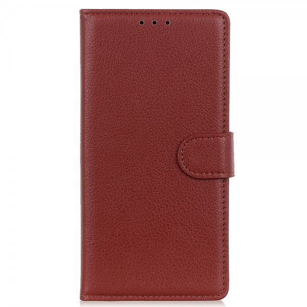 Nordic Covers iPhone 13 Pro Max -suojakotelo Litchi, ruskea
