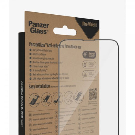 PanzerGlass iPhone 13 Pro Max/iPhone 14 Plus näytönsuoja Ultra-Wide Fit heijastamaton EasyAligner