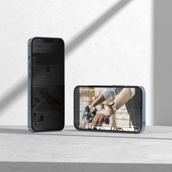 Ringke iPhone 13 Pro Max/iPhone 14 Plus Näytönsuoja Privacy Glass