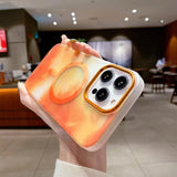 iPhone 13 Pro Max Kuori Kuvio Abstrakti Keltainen