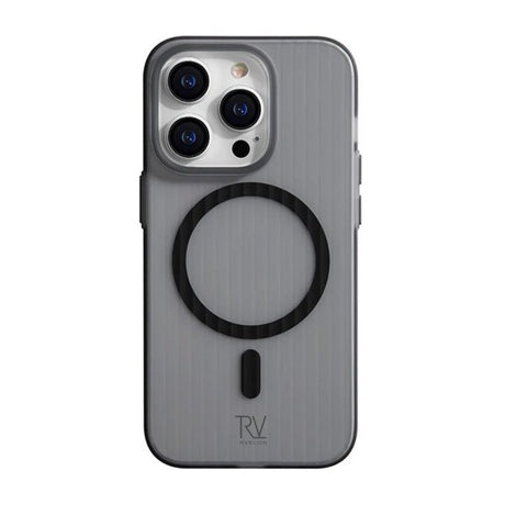 Rvelon iPhone 13 Pro Max Kotelo Uritettu MagSafe Harmaa