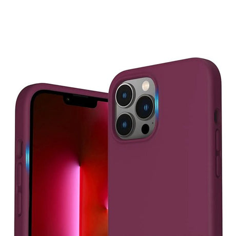 Rvelon iPhone 13 Pro Max Silikonikuori Punainen
