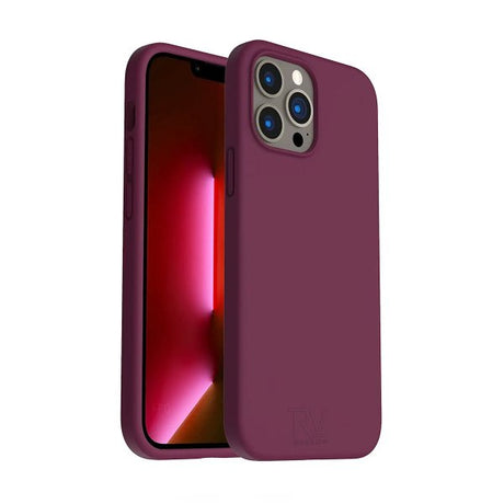Rvelon iPhone 13 Pro Max Silikonikuori Punainen