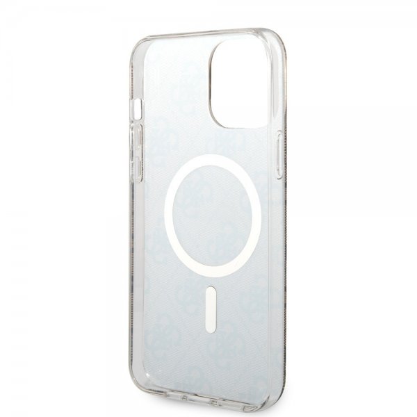 Guess iPhone 13 Pro Max -kuori 4G Pattern MagSafe, ruskea