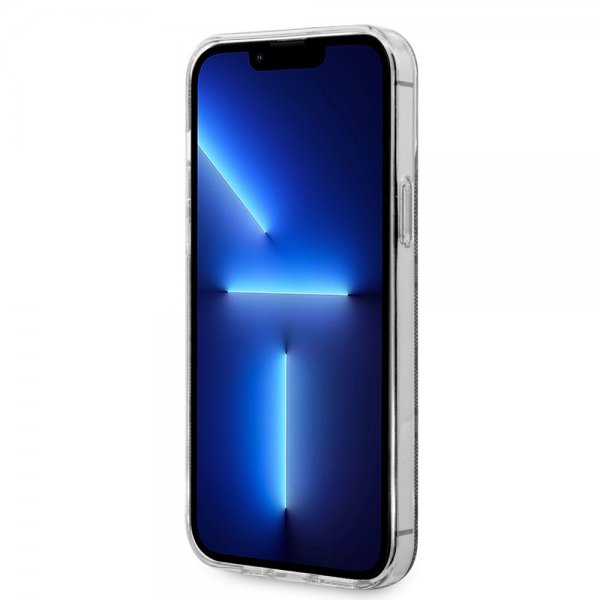 Guess iPhone 13 Pro Max -kuori 4G Pattern MagSafe, musta