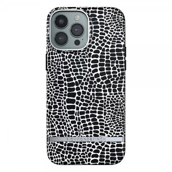 Richmond & Finch iPhone 13 Pro Max Suojakuori Black Croc