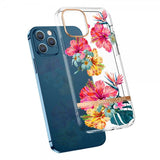 iPhone 13 Pro Max Kuori Kukkakuvio Pinkki
