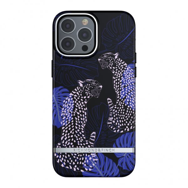 Richmond & Finch iPhone 13 Pro Max Suojakuori Blue Cheetah