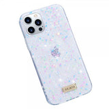 Sulada iPhone 13 Pro Max -kuori Colorful Series, valkoinen