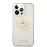 Guess iPhone 13 Pro Max Suojakuori Full Glitter Läpinäkyvä