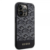 Guess iPhone 13 Pro Max Suojakuori G Cube MagSafe Musta