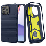 Spigen iPhone 13 Pro Max -kuori Geo Armor 360 Navy Blue