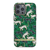 Richmond & Finch iPhone 13 Pro Max -kuori, Green Leopard