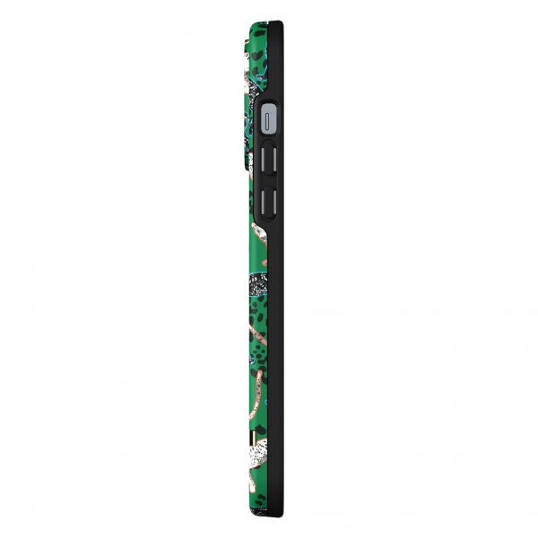 Richmond & Finch iPhone 13 Pro Max -kuori, Green Leopard