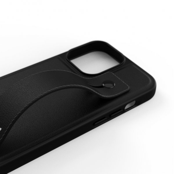 Adidas iPhone 13 Pro Max Kuori Käsilenkkikotelo Musta