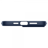 Spigen iPhone 13 Pro Max Suojakuori Liquid Air Navy Blue