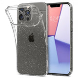 Spigen iPhone 13 Pro Max -suojakuori Liquid Crystal Glitter Crystal Quartz