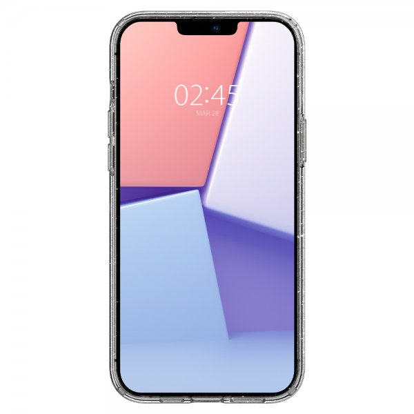 Spigen iPhone 13 Pro Max -suojakuori Liquid Crystal Glitter Crystal Quartz