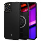 Spigen iPhone 13 Pro Max -kuori Mag Armor Matte Black