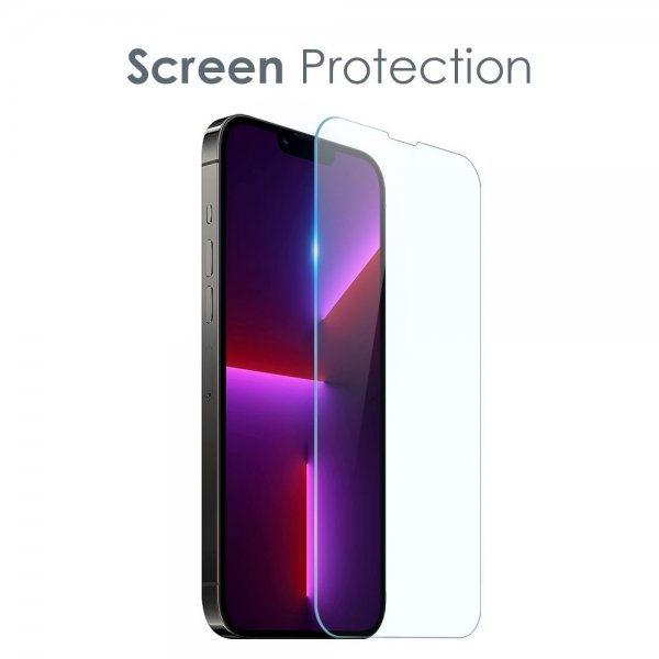 Northjo iPhone 13 Pro Max -kuori näytönsuojalla ja kamerasuojalla 3-in-1