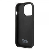 Karl Lagerfeld iPhone 13 Pro Max -kuori Monogram Iconic Patch Punainen