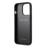 Ferrari iPhone 13 Pro Max Suojakuori Perforoitu Musta
