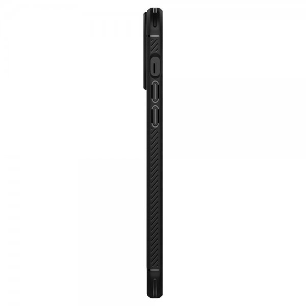 Spigen iPhone 13 Pro Max Suojakuori Rugged Armor Mattamusta