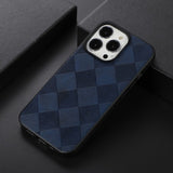 iPhone 13 Pro Max Kuori Ruudukuvio Sininen