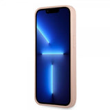 Guess iPhone 13 Pro Max -kuoret, Saffiano Double Cardslot, ruusunpunainen