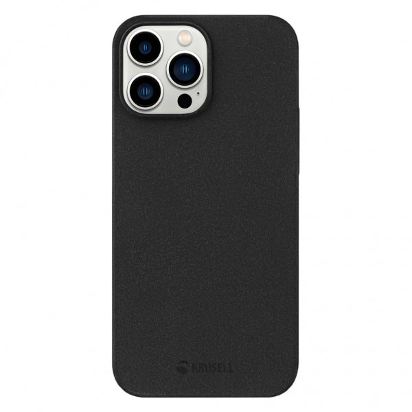 Krusell iPhone 13 Pro Max SandCover Kuori Musta
