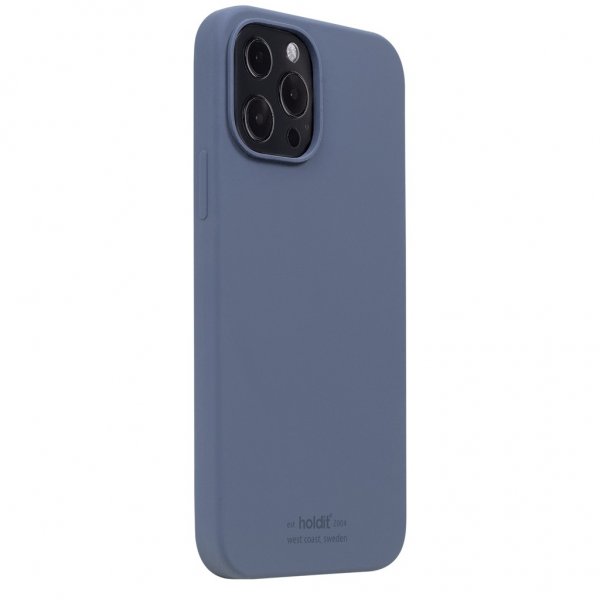 holdit iPhone 13 Pro Max -kuori silikoni Pacific Blue
