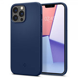 Spigen iPhone 13 Pro Max -kuori Silicone Fit Navy Blue