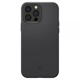 Spigen iPhone 13 Pro Max -kuori Silicone Fit musta